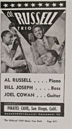 AL (STOMP) RUSSELL TRIO