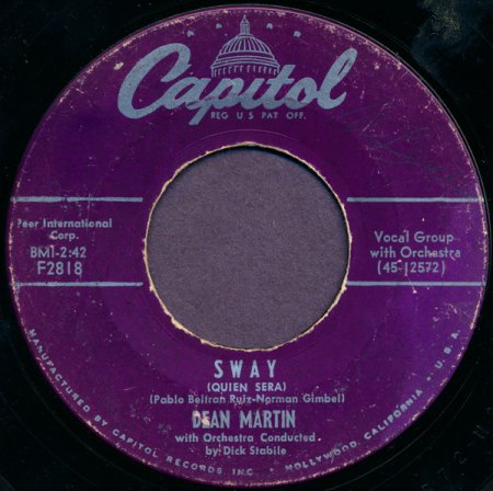 SWAY - Laurie London - Wild und heiß - Odeon O 21 696