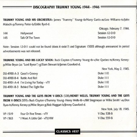 TRUMMY YOUNG  (Johnny Young)