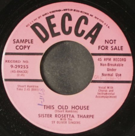 THIS OLE HOUSE - Stuart Hamblen + Bruce Low