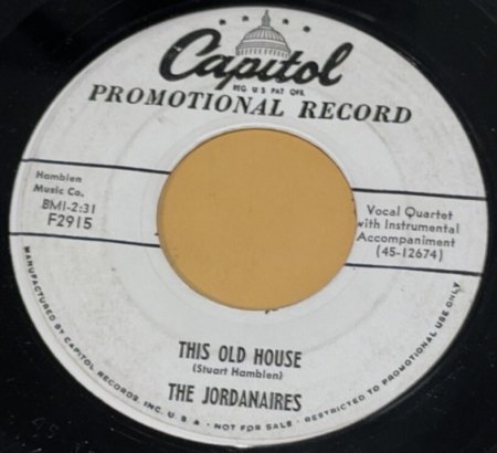 THIS OLE HOUSE - Stuart Hamblen + Bruce Low