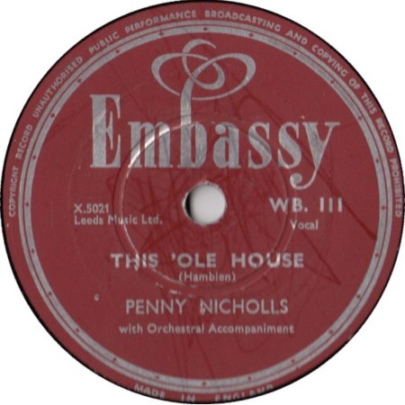 THIS OLE HOUSE - Stuart Hamblen + Bruce Low