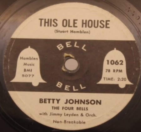 THIS OLE HOUSE - Stuart Hamblen + Bruce Low