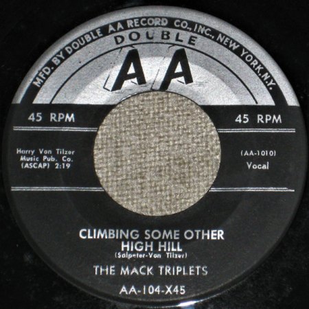 MACK SISTERS/THE MACK TRIPLETS