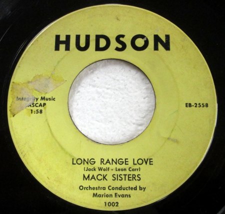 MACK SISTERS/THE MACK TRIPLETS