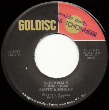 SLEEP WALK - Original und Coverversion