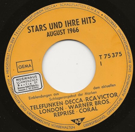 Wer ist Benny?? Auf Decca  19 826, Michael Marc und Christia