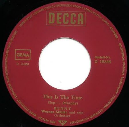 Wer ist Benny?? Auf Decca  19 826, Michael Marc und Christia