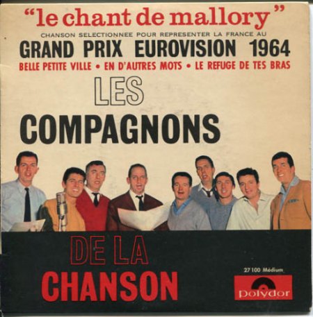 Eurovision03Frankreich1964 LesCompagnons de La Chanson Polydor Medium 27100.jpg