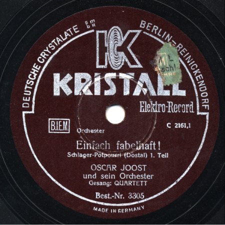 OSKAR JOOST