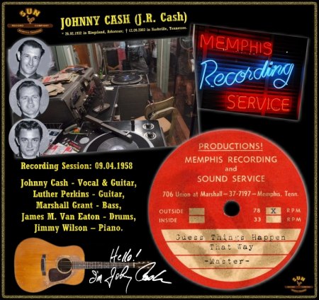 JOHNNY CASH auf Sun