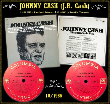 JOHNNY CASH - COLUMBIA