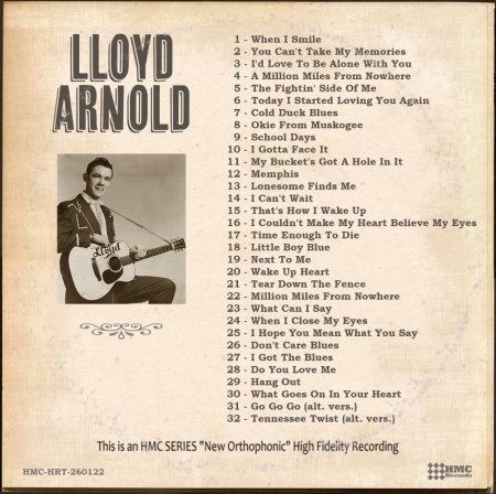 LLOYD ARNOLD ist LLOYD McCOLLOUGH