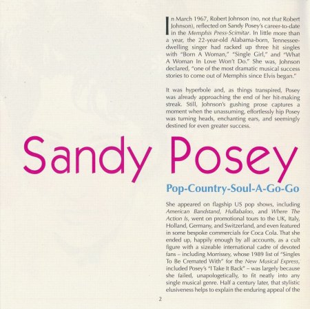 SANDY POSEY