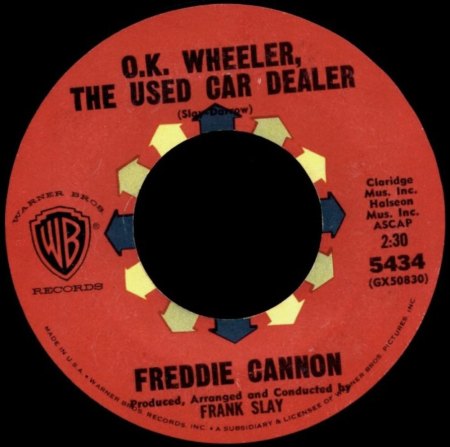 FREDDY CANNON in den USA