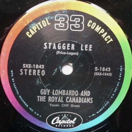 STAGGER LEE