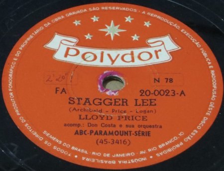 STAGGER LEE