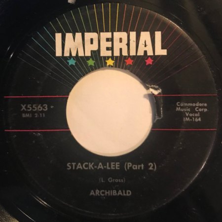 STAGGER LEE