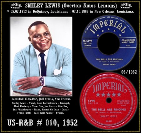 SMILEY LEWIS, der Gitarrist