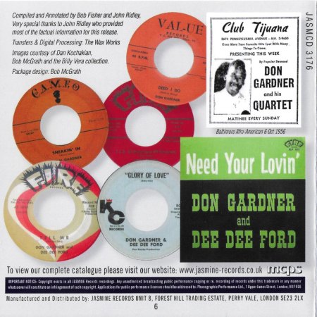 DON GARDNER & DEE DEE FORD