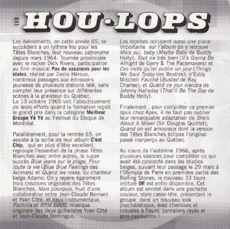 Les HOU-LOPS  (CAN)  Ex-Les Têtes Blanches