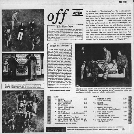 Les HOU-LOPS  (CAN)  Ex-Les Têtes Blanches