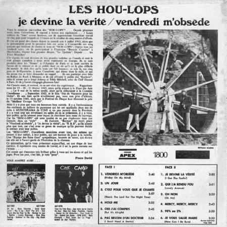 Les HOU-LOPS  (CAN)  Ex-Les Têtes Blanches
