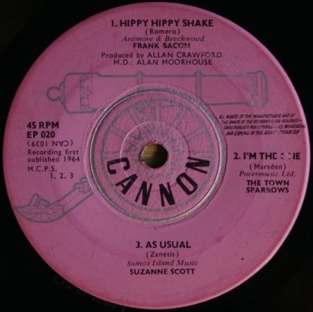 The HIPPY HIPPY SHAKE - original  und coverversion