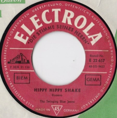 The HIPPY HIPPY SHAKE - original  und coverversion