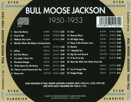 BULL MOOSE JACKSON