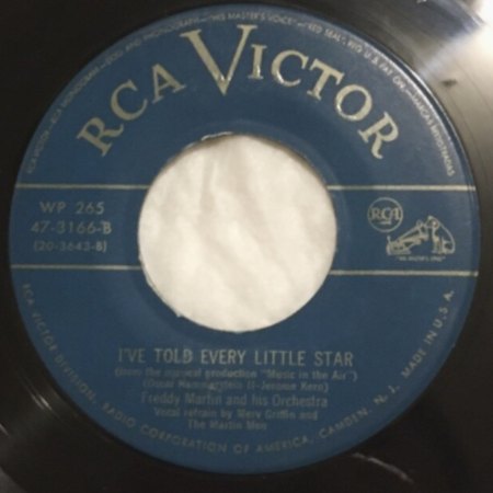 I'VE TOLD EVERY LITTLE STAR