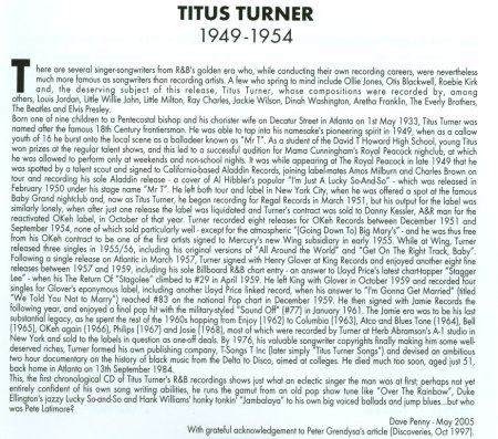 TITUS TURNER