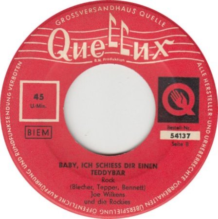 KEWPIE DOLL - "Baby, ich schieß' dir einen Teddy Bär"