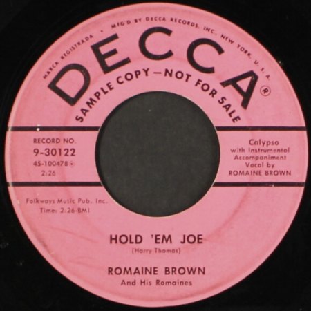 ROMAINE BROWN AND HIS ROMAINES