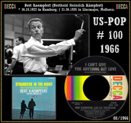 BERT KAEMPFERT AND HIS ORCHESTRA - COLLAGEN