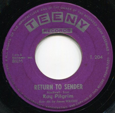 RETURN TO SENDER - Original und Coverversion Ted + Elvis