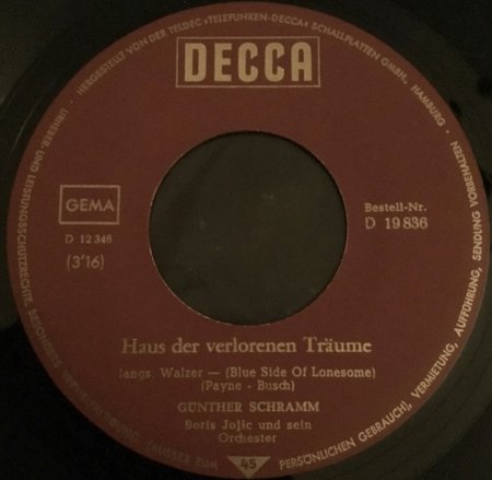 BLUE SIDE OF LONESOME