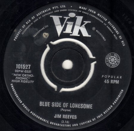 BLUE SIDE OF LONESOME