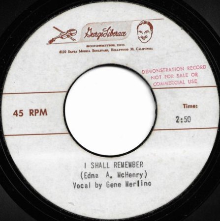GENE MERLINO & THE GAMBLERS