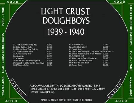 JACK PERRY AND THE LIGHT CRUST DOUGHBOYS