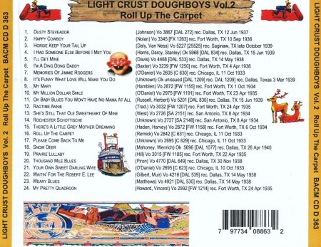 JACK PERRY AND THE LIGHT CRUST DOUGHBOYS