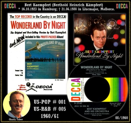 BERT KAEMPFERT AND HIS ORCHESTRA - COLLAGEN