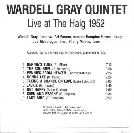 WARDELL GRAY
