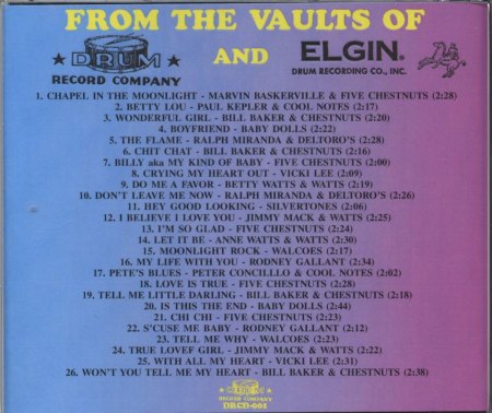 DRUM und ELGIN Records Story - Vicki Lee etc.