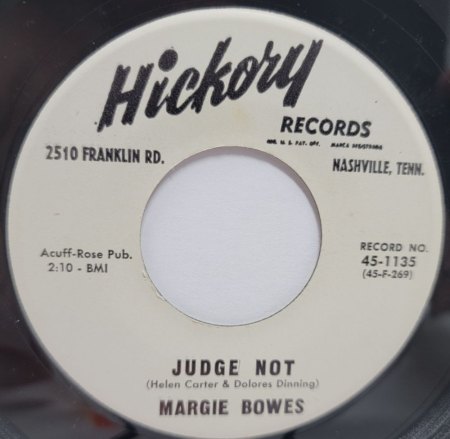 MARGIE BOWES