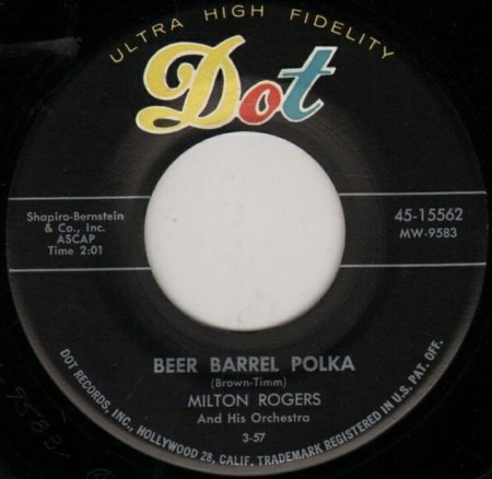 MILTON ROGERS (Milt Rogers)