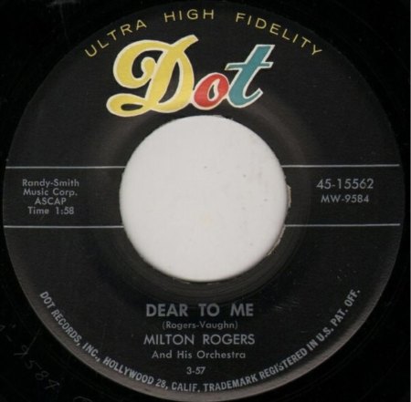 MILTON ROGERS (Milt Rogers)