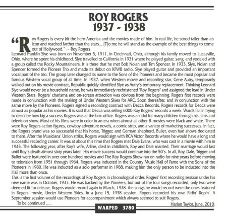 ROY ROGERS (King Of The Cowboys) & Dale Evans