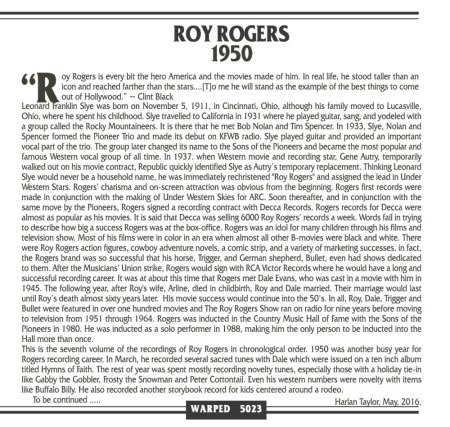 ROY ROGERS (King Of The Cowboys) & Dale Evans