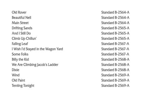 SONS OF THE PIONEERS